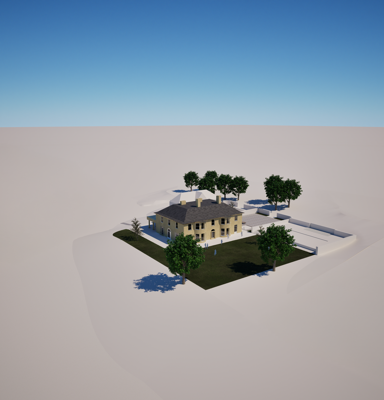 Monolith Visuals - Still Image / Aerial / Small / Tier 1 / 3D Model Supplied