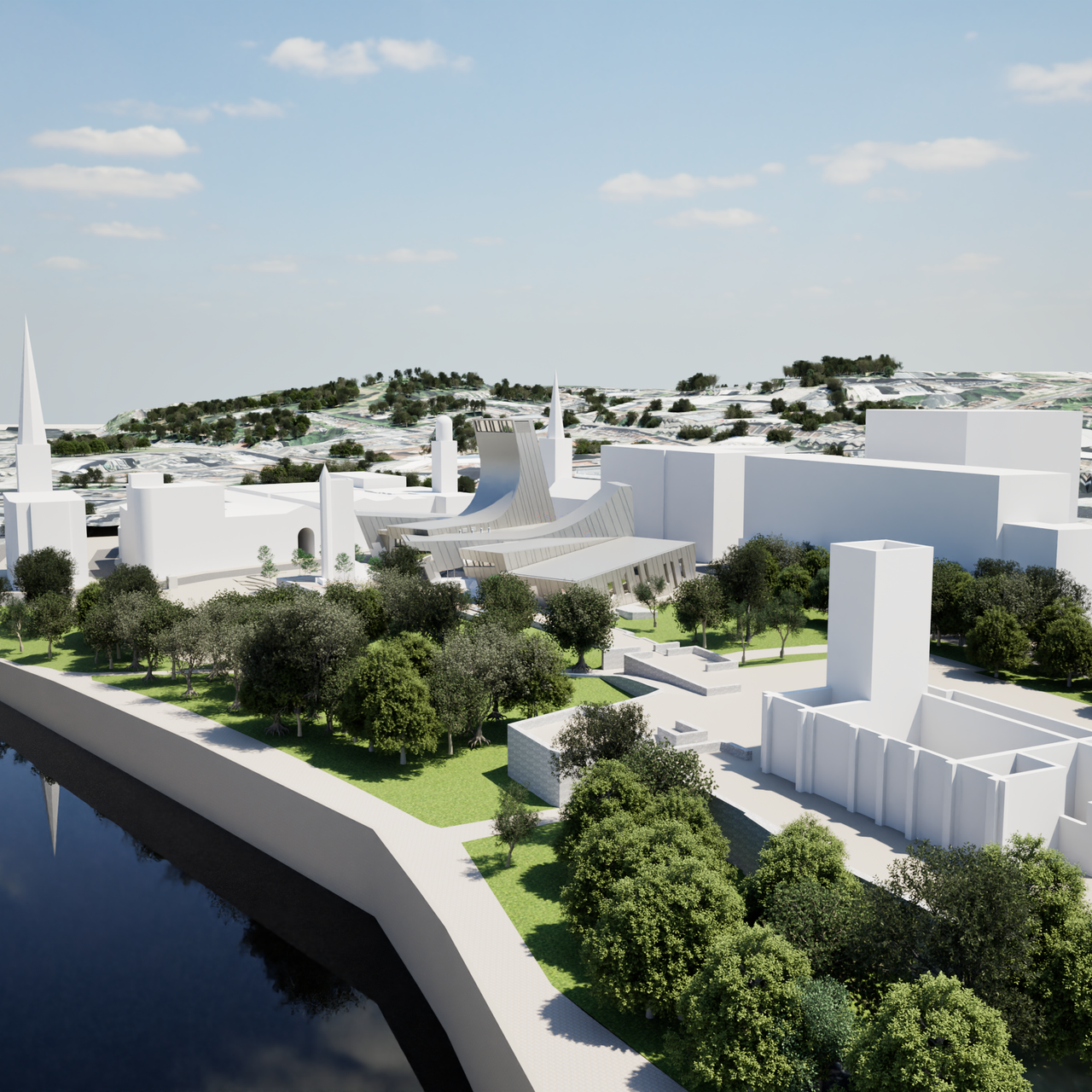 Monolith Visuals - Still Image / Aerial / Medium / Tier 2 / 3D Model Supplied