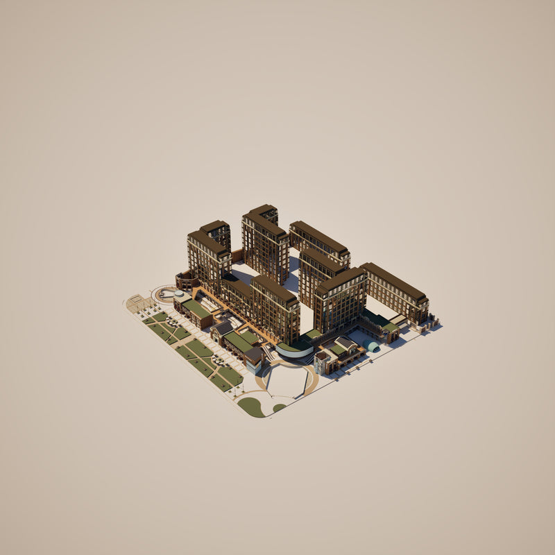 Monolith Visuals - Still Image / Aerial / Large / Tier 1 / 3D Model Supplied
